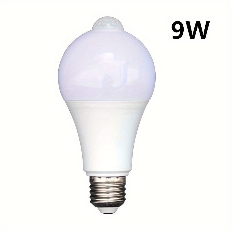 LED Motion Sensor Light Bulb for Human Body Movement E26/E27 Indoor 85-265V