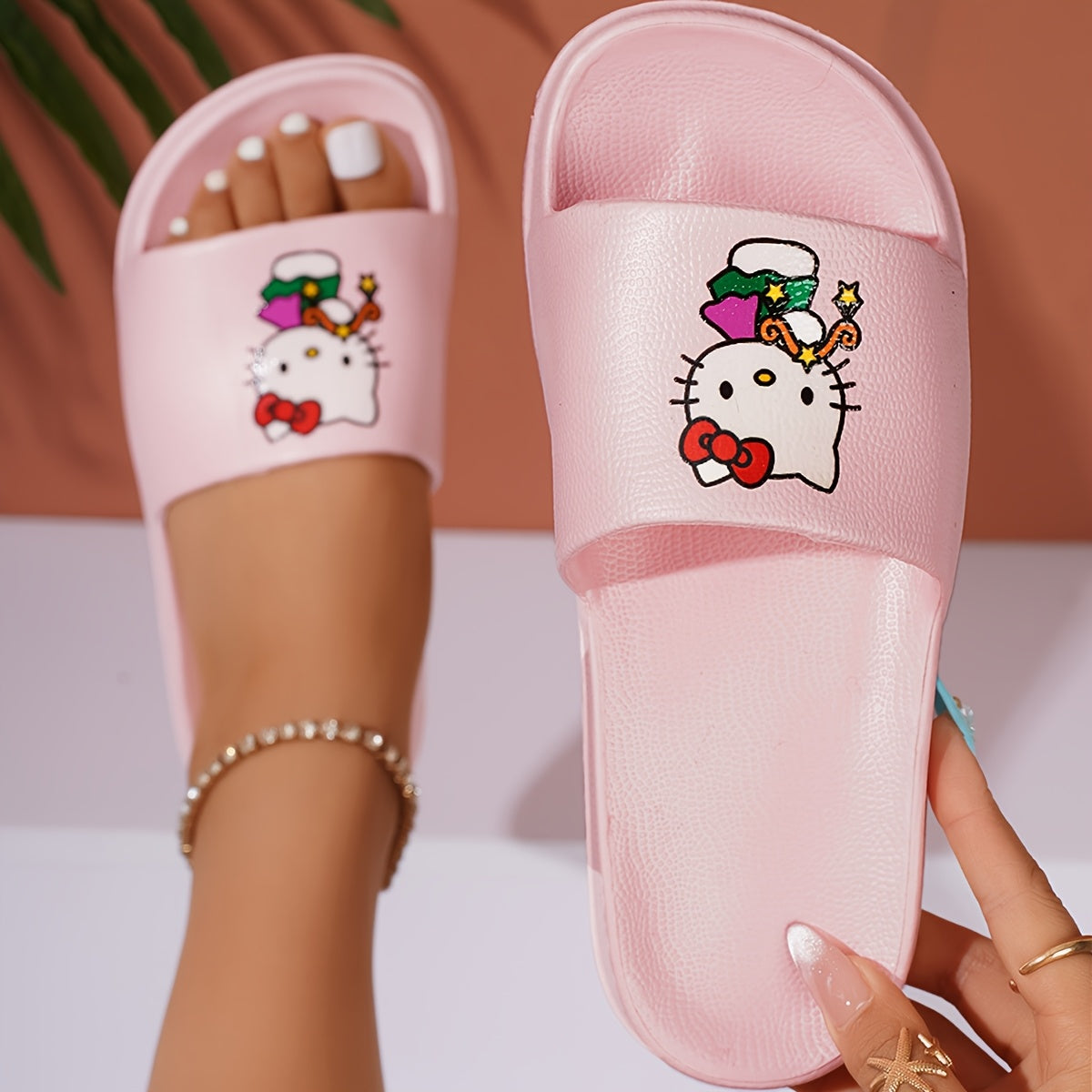 Women's Summer Flip-Flops Soft EVA Nonslip Cartoon Flats