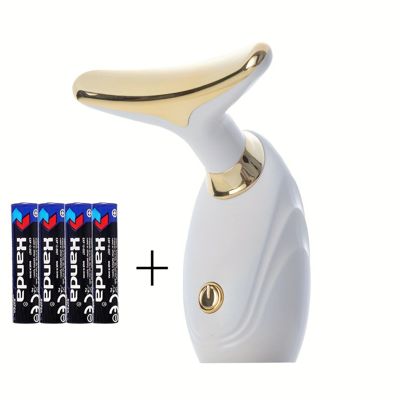 Uyda yuz massaji uchun portativ, ixcham go'zallik asbobi, batareyalar bilan - Lucky Winner