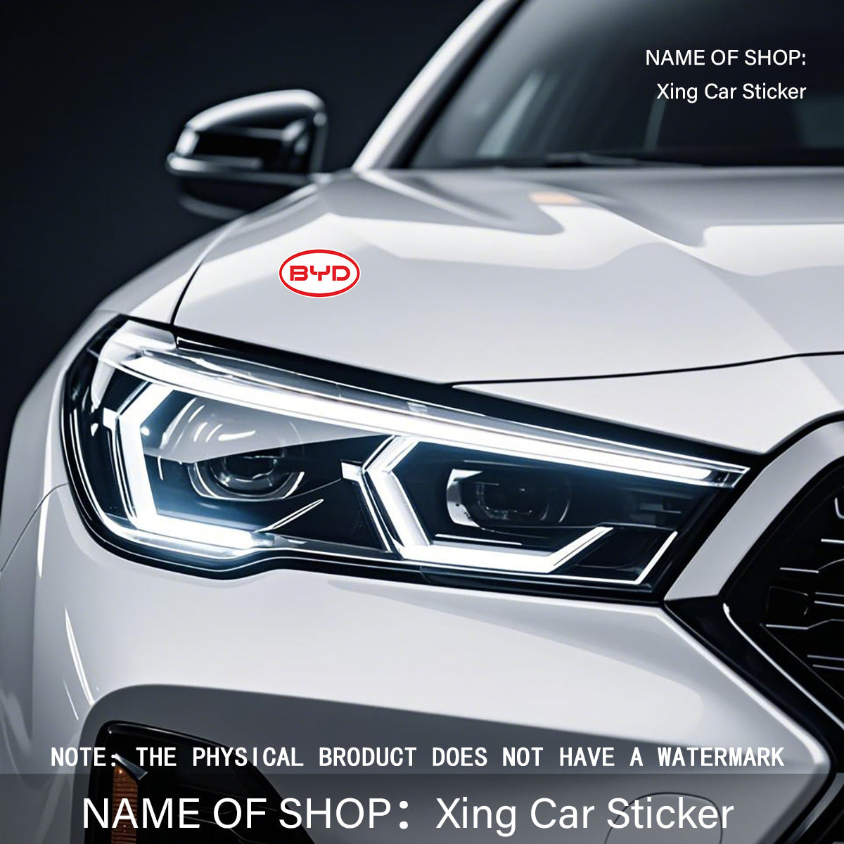 Waterproof Vinyl Sticker Scratch-Resistant Decal for Cars Laptops and More