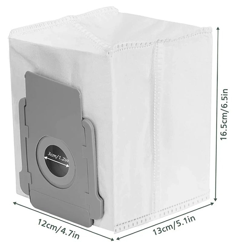 Set of 10 Washable HEPA Filter Bags for Robot Vacuum Cleaners Compatible with I7 I3 I4 I6 J7 S9
