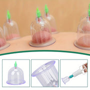 Professional Plastic Cupping Therapy Equipment for Body Relaxation and Health