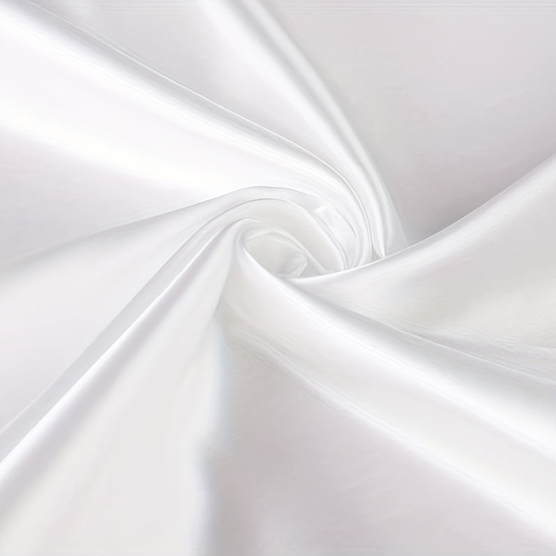 Two Pieces Satin Pillowcases Breathable Soft Envelope Design for Bedroom Sofa Home Decor