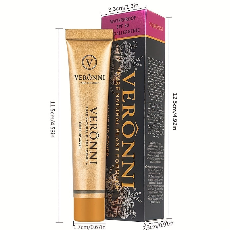 Crema correctora y aclaradora para mujer 14 colores a prueba de agua cobertura total