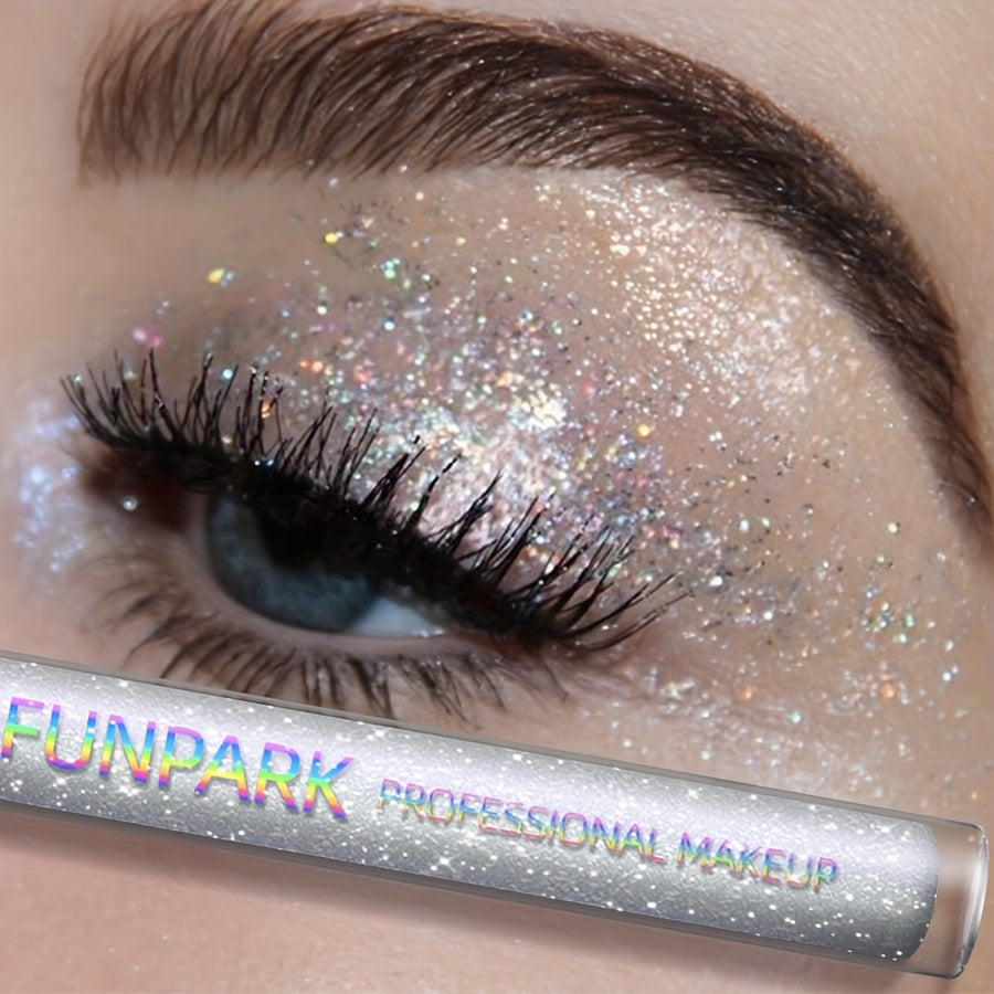 Paleta de sombras de ojos para mujer nude mate, con brillo, glitter, a prueba de agua, set de maquillaje