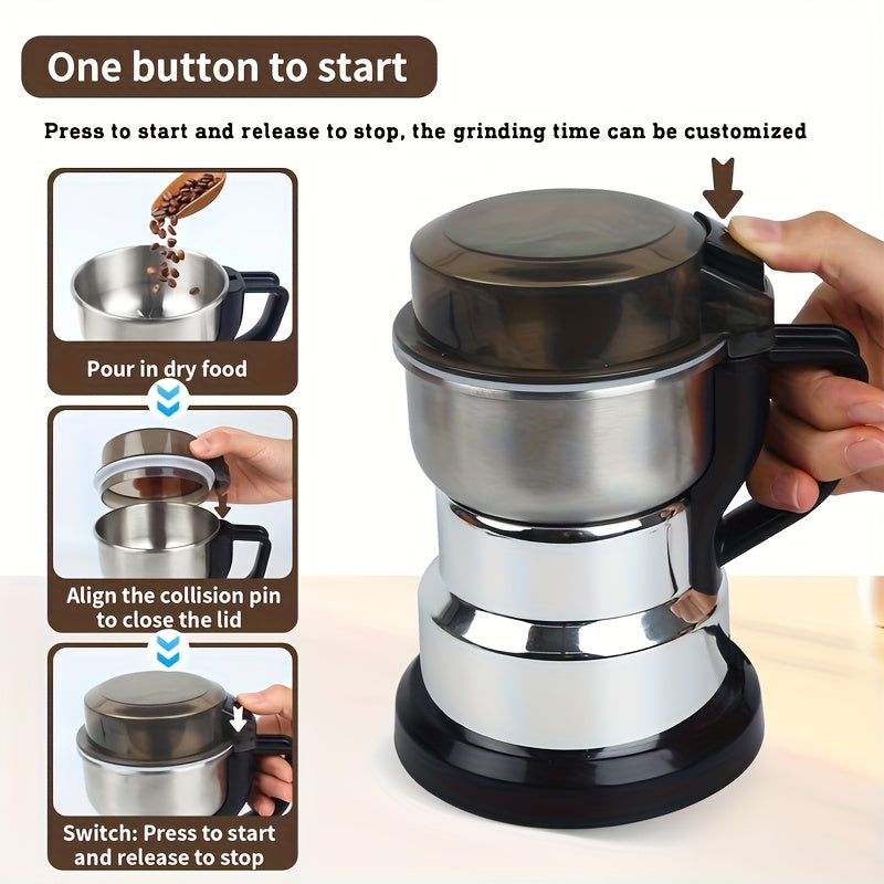 Multifunctional grinding machine food grade stainless steel one key switch