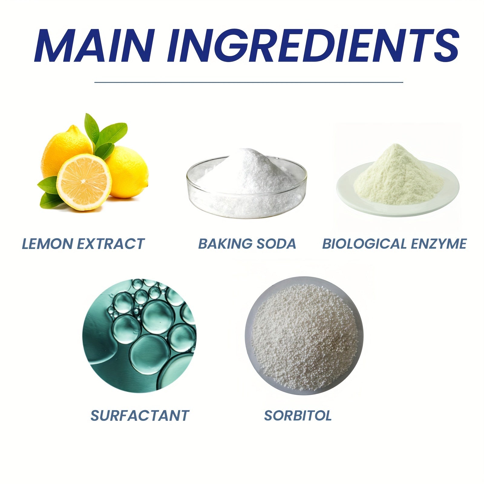 10 штук многофункциональных таблеток для очистки стиральных машин от запаха и пятен