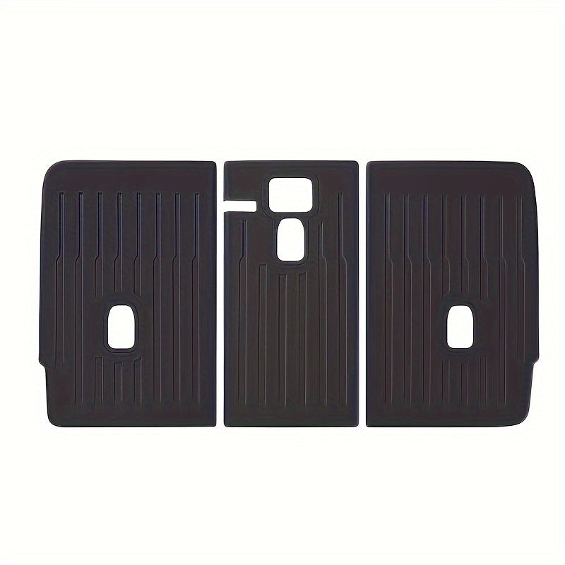 Rear Seat Back Protector Mat TPE for Vehicle Cushion Cover Scratch-Resistant