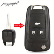 Modified Flip Car Key Shell for Chevrolet Cruze Aveo Without Battery