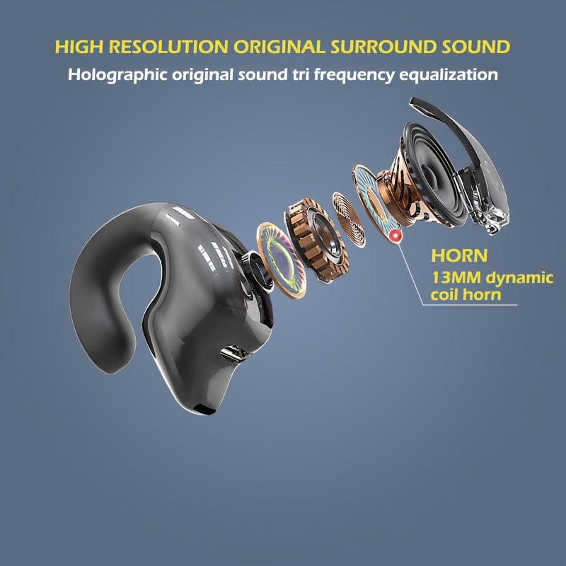 Wireless Sports Earbuds with Long Battery Life Noise Reduction and Voice Microphone