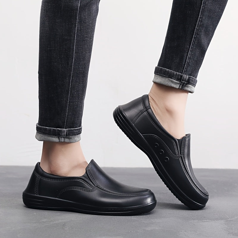 Men's Lightweight Non-Slip EVA Chef Shoes Casual Work Shoes for Kitchen and Daily Use