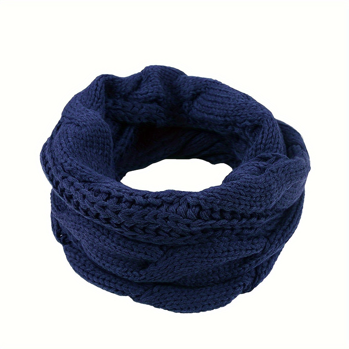 Women's Infinity Scarf Knit Warm Soft Autumn Winter Elastic Coldproof Neck Cover
