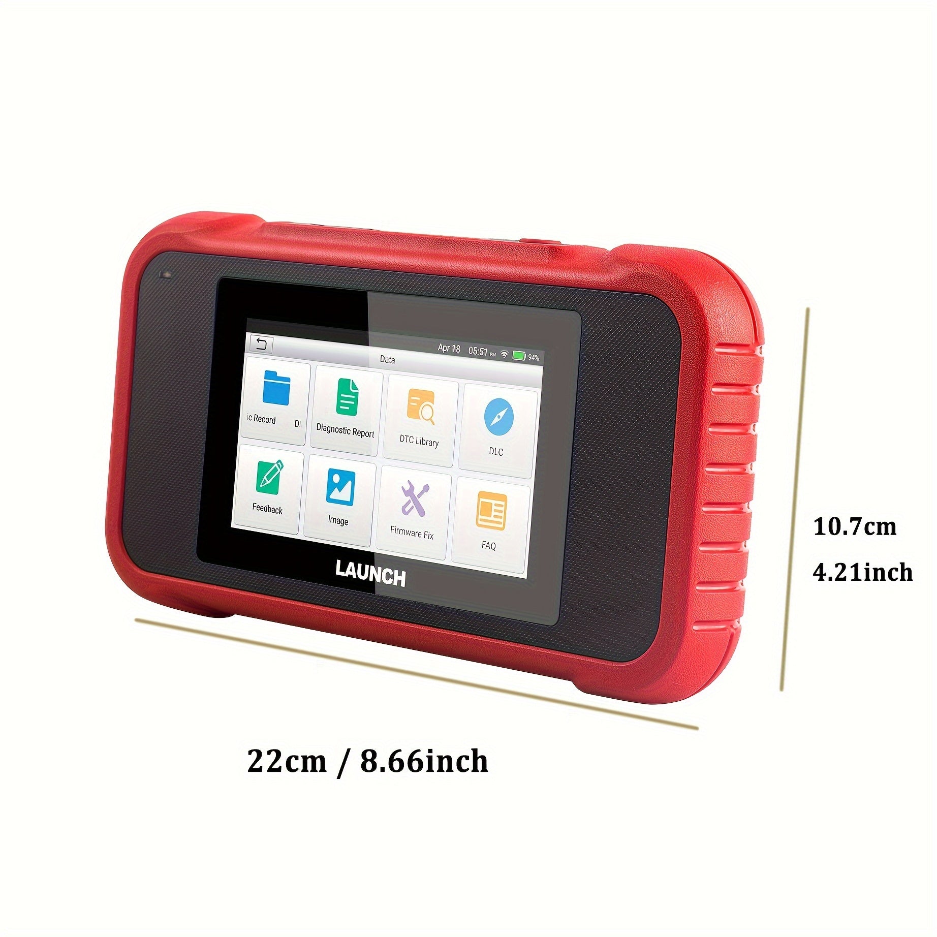 OBD2 Scanner Car Code Reader with Oil Reset SAS Reset Battery Test AutoVIN for All Vehicles