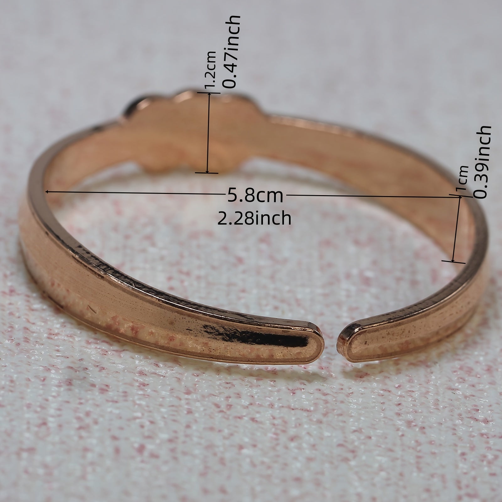 Copper Bangle Bracelet for Women Stylish Jewelry for Daily Wear and Gifts