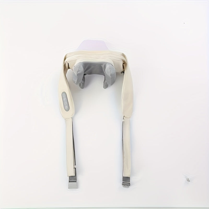 Shoulder and Neck Massager with Heat, 8D Human Hand Mimic, Rechargeable