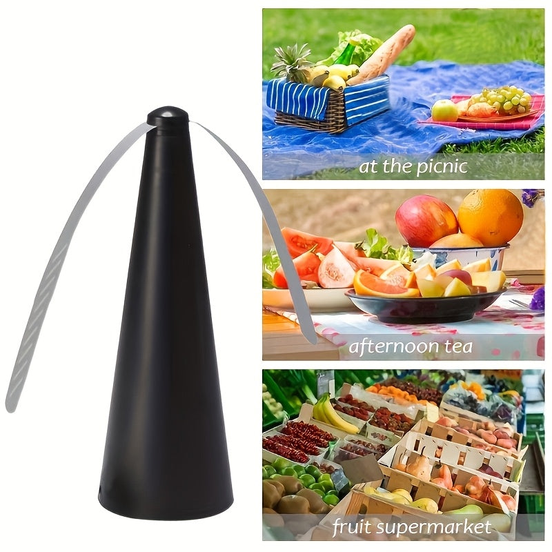 Outdoor Mosquito Repellent Fan Battery Powered Fly Catcher for Kitchen Home