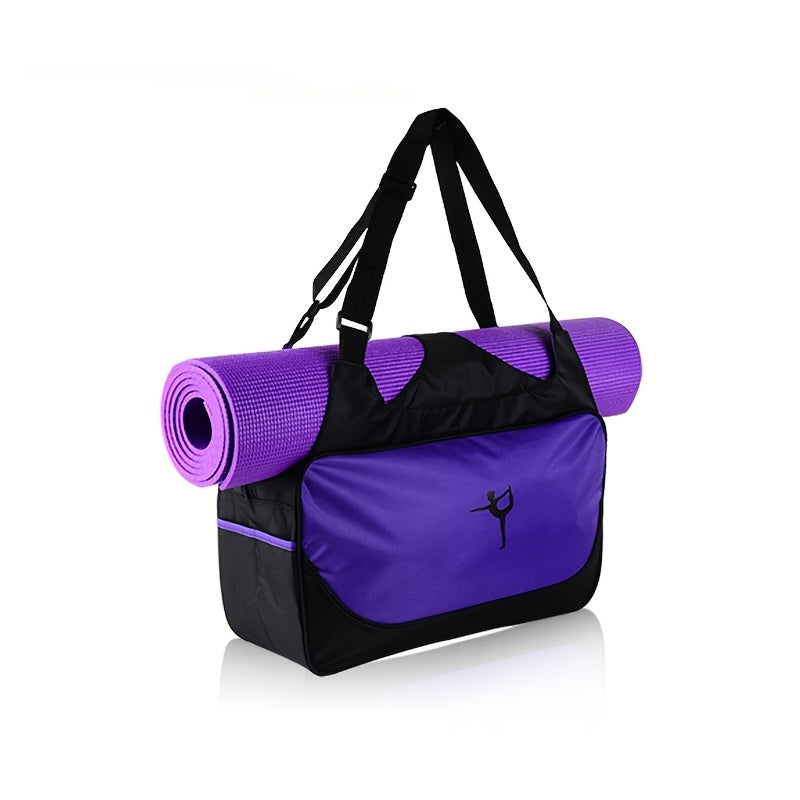 Bolsa de deporte de nylon grande capacidad, ligera, para gimnasio, yoga, fitness, danza y gimnasia