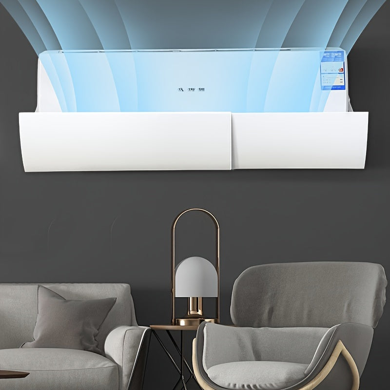 Adjustable Air Conditioner Deflector Plastic Windshield for Household Airflow Control
