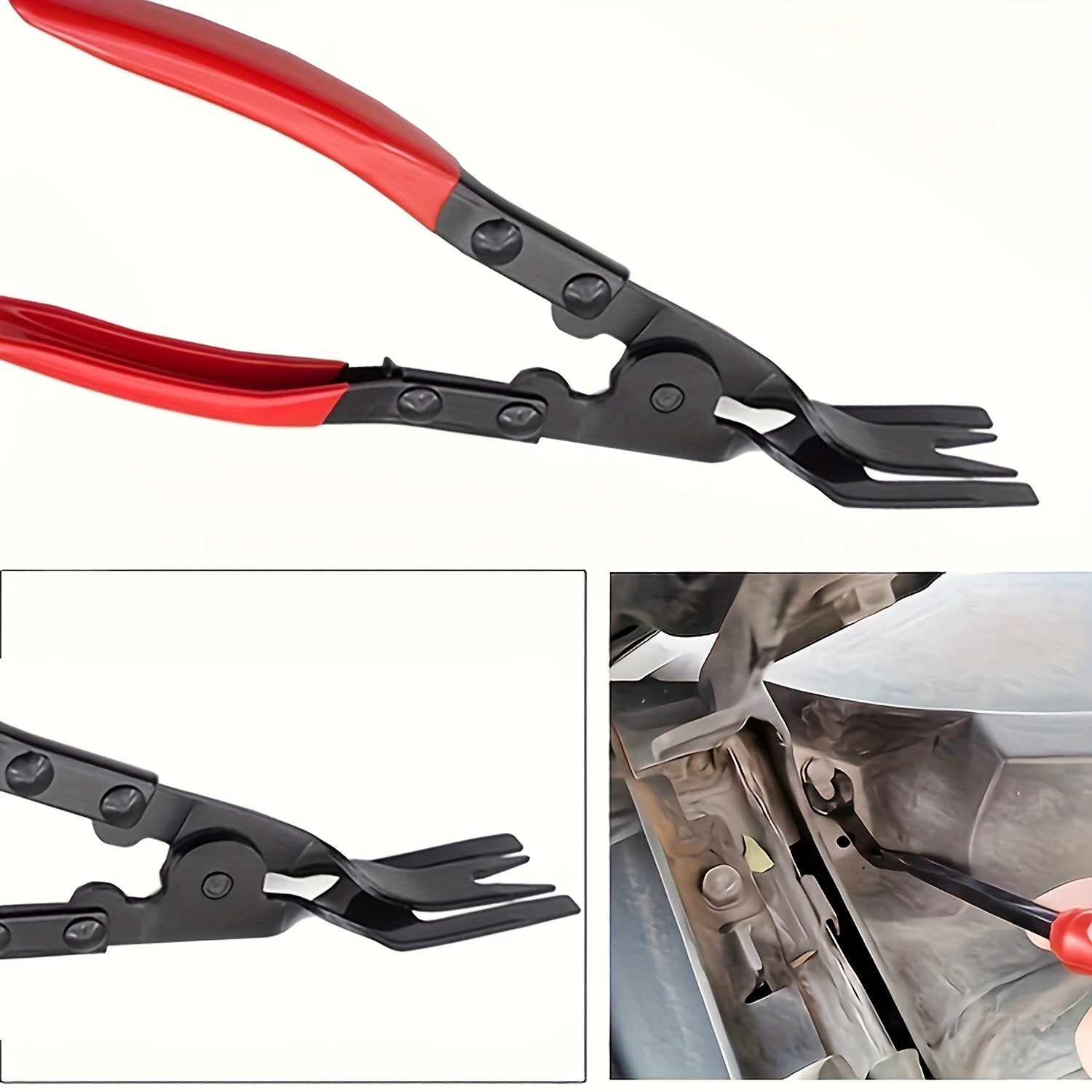 Car Fastener Removal Tool Trim Dash Rivet Clip Installer Panel Screwdriver