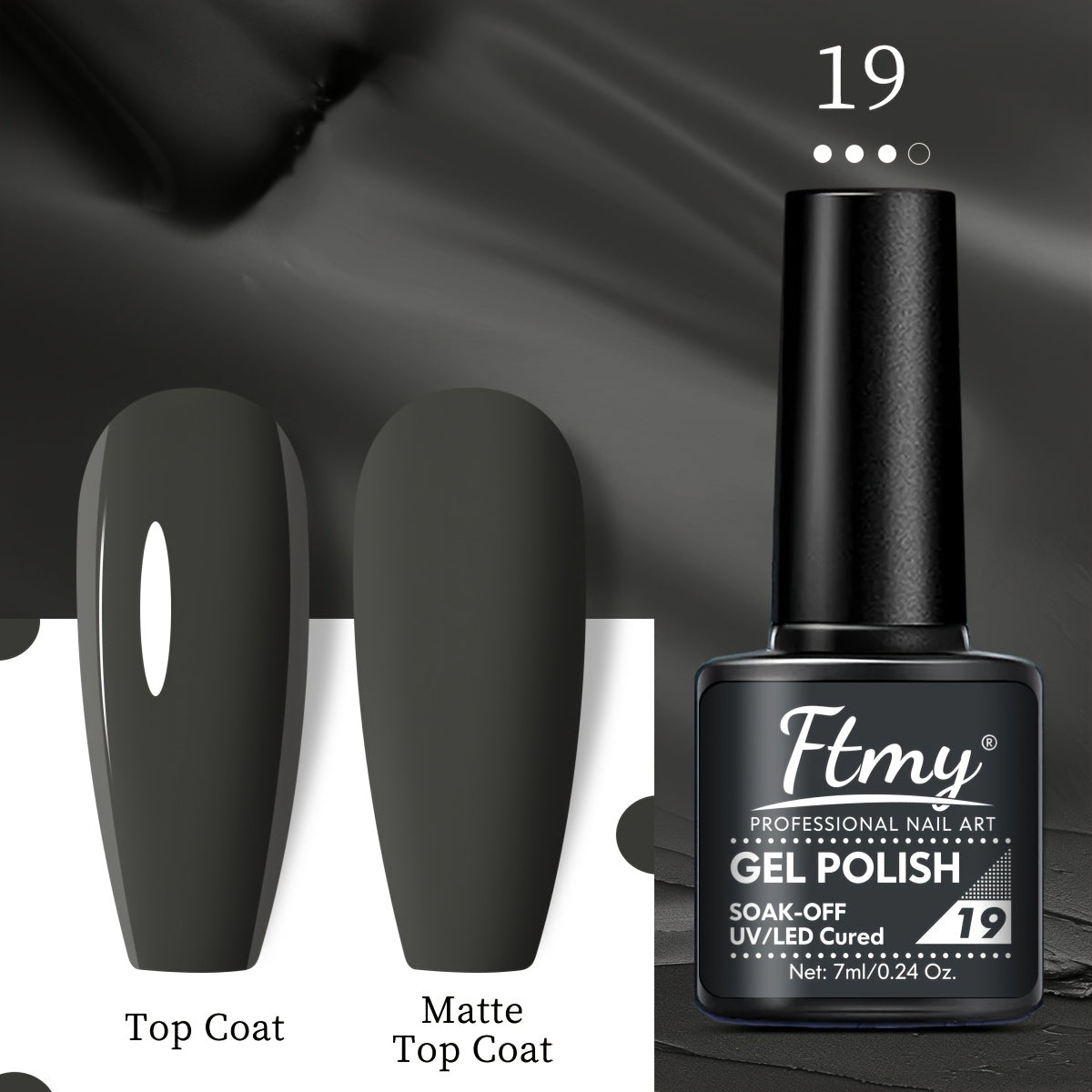 Women Gel Nail Polish Strong Bright Colors Long-Lasting