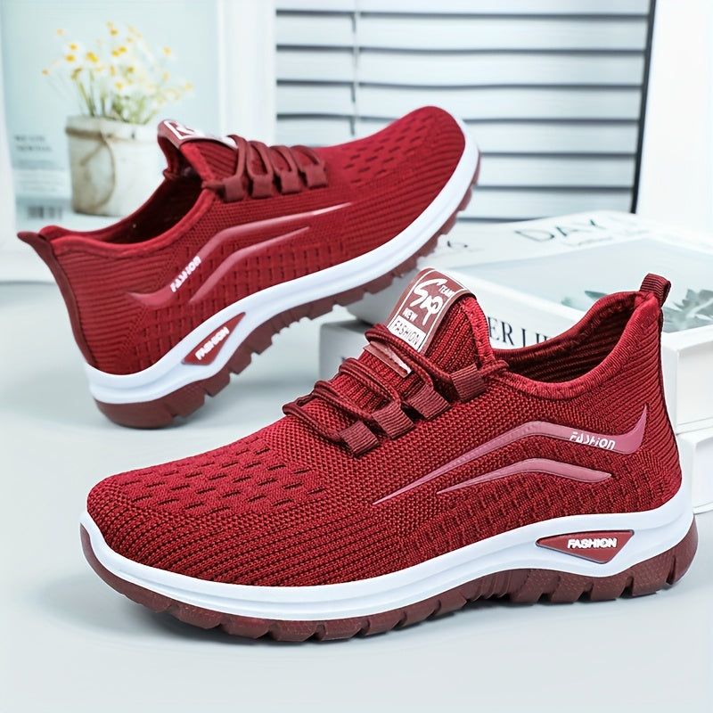 Women's Mesh Sneakers Breathable Lightweight Non-Slip Running Shoes