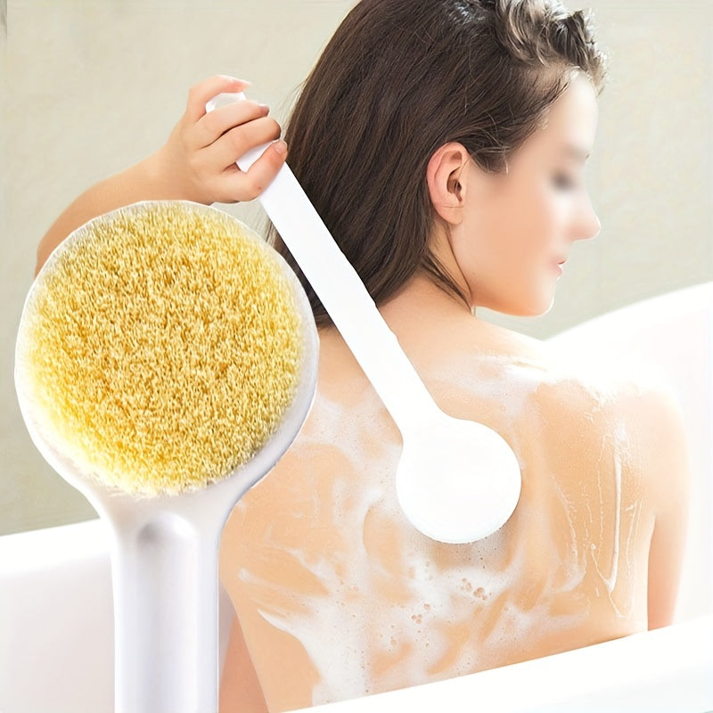 Long Handle Shower Brush Exfoliating Back Scrubber Bath Scraper