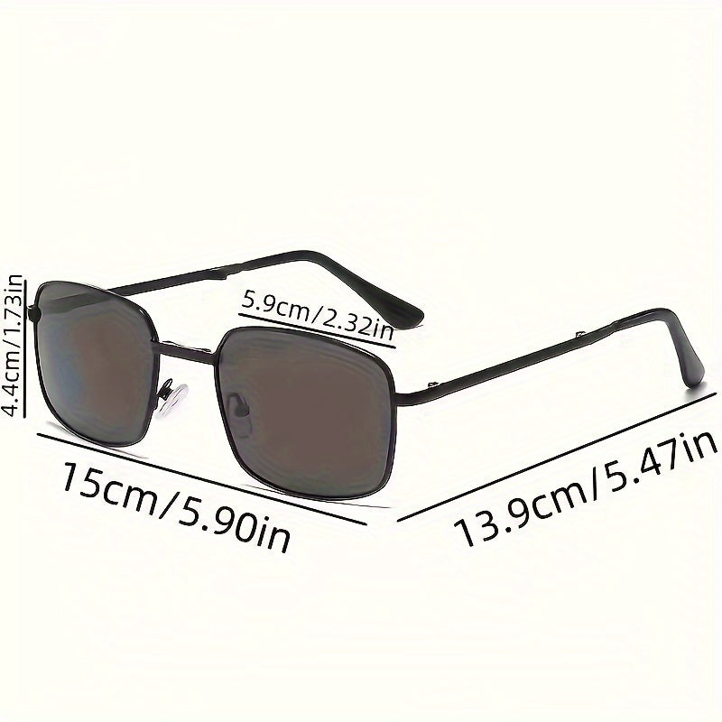 Unisex Polarized Folding Metal Frame Sunglasses for Outdoor Sports and Travel