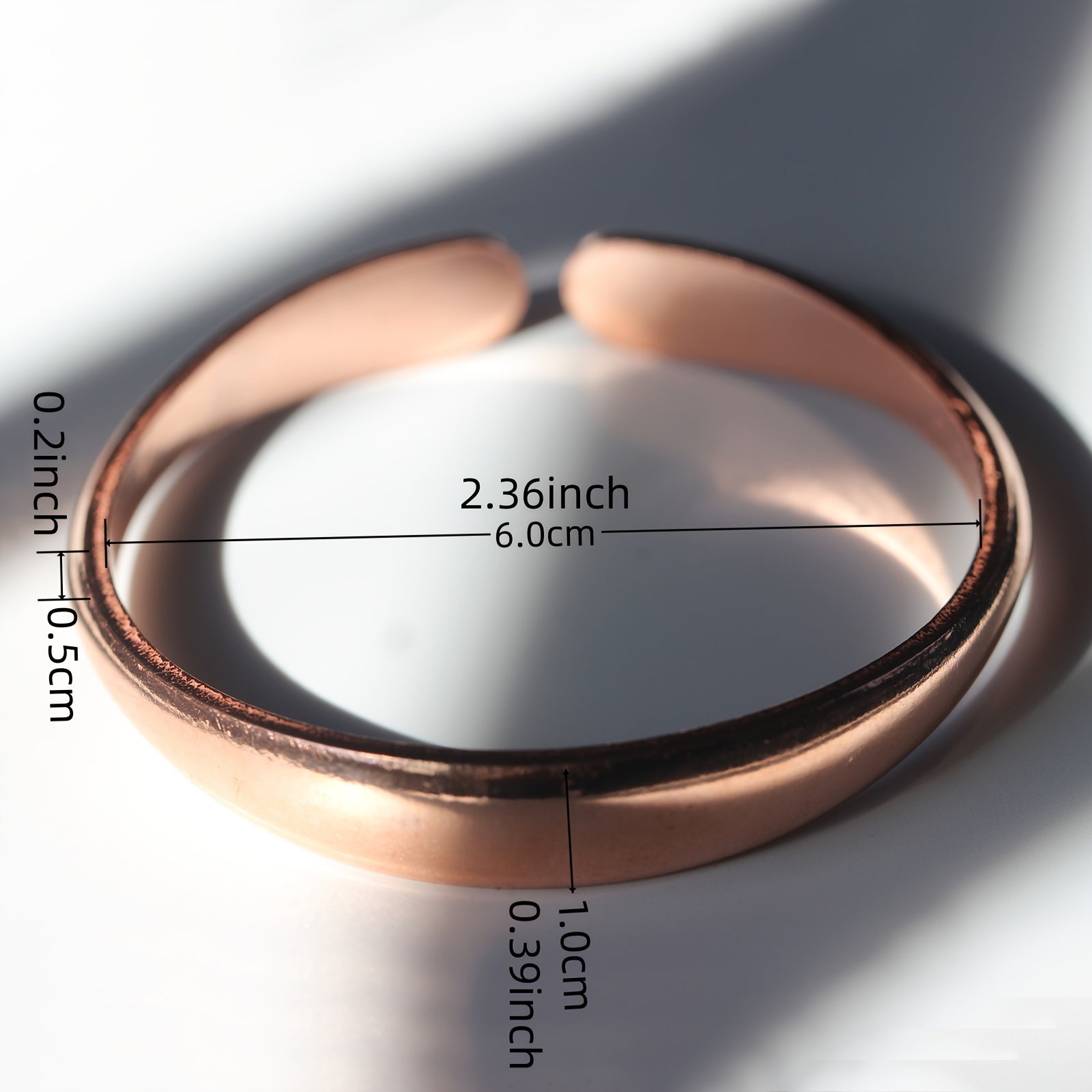 Boho Copper Bracelet for Women Men Adjustable Daily or Gift Wear