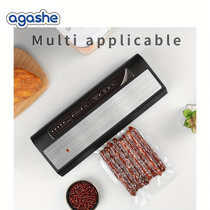 Uy oshxonasida oziq-ovqatni saqlash uchun 50 ta paket, 17*25cm, Vacuum Sealer. Avtomatik yopish, 28cm kenglikdagi paketlar uchun mos. Rostdan yasalgan po'lat panel, 5 issiqlik rejimi, ho'l/quruq oziq-ovqat sozlamalari.