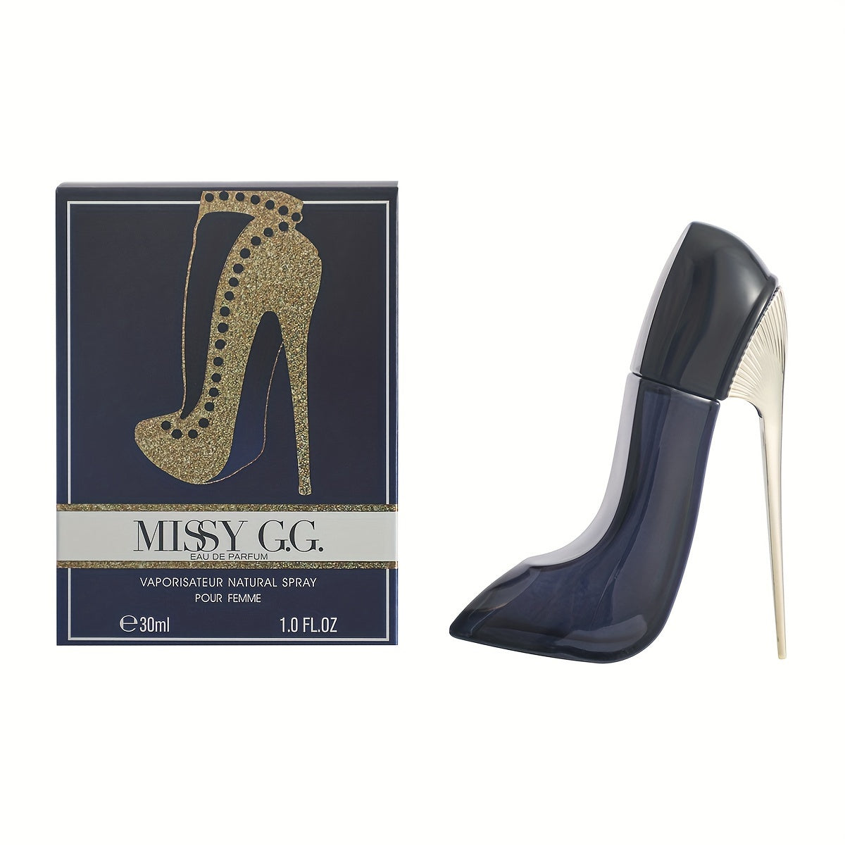 Черный парфюм с высокими каблуками для женщин, стойкий цветочный ориентальный аромат