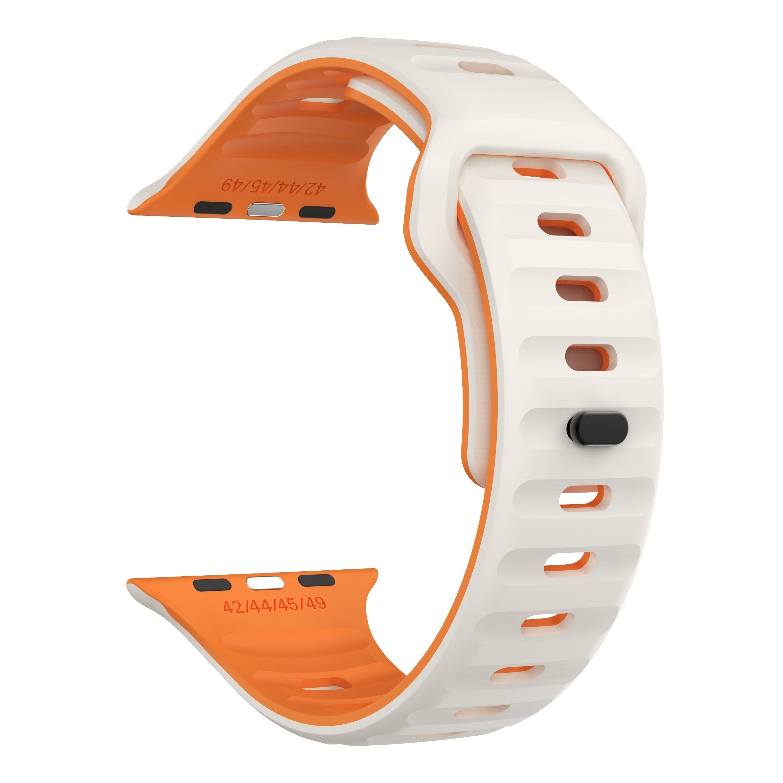 Ultra2 Dual-Tone Silicone Watch Strap for Apple Watch 8 7 6 5 SE Waves