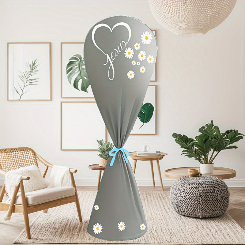 All-Inclusive Floor Protection Sleeve for Electric Fans Washable Dust Cover