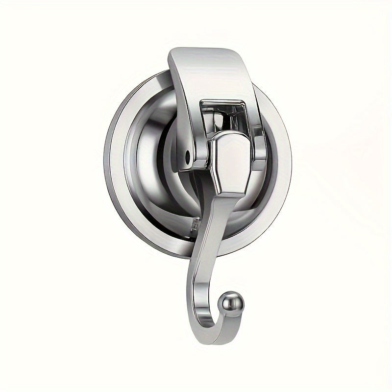 Plastic Wall Hooks Set of 2 or 4 Reusable No-Drill Adhesive Bathroom Kitchen Garage