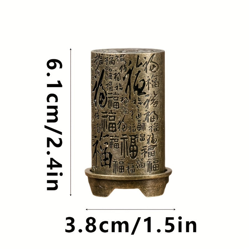 Copper Incense Burner for Aromatherapy Meditation Yoga Decor