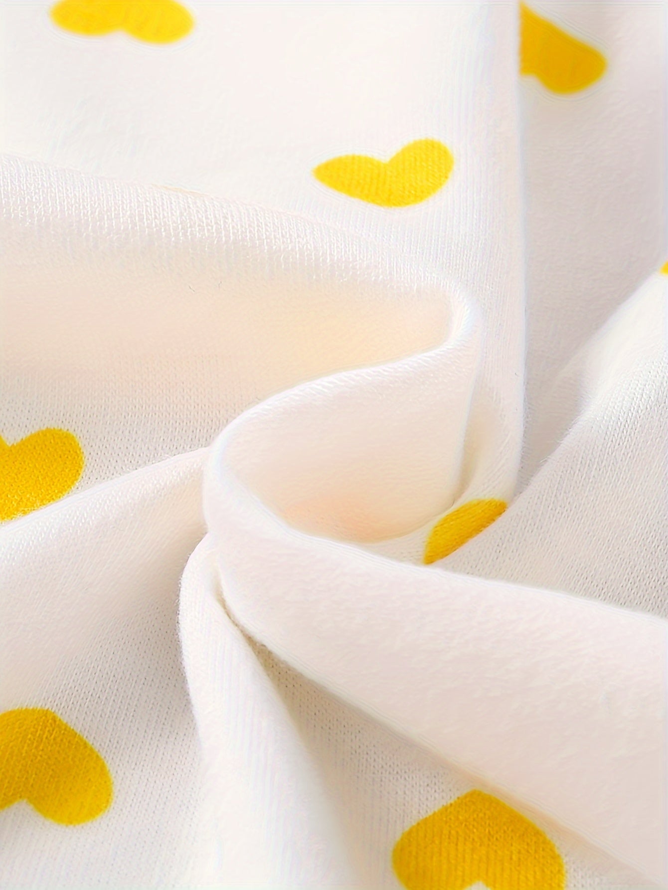 Girls' Knit Romper Set with Denim Skirt and Polka Dot Top for All Seasons