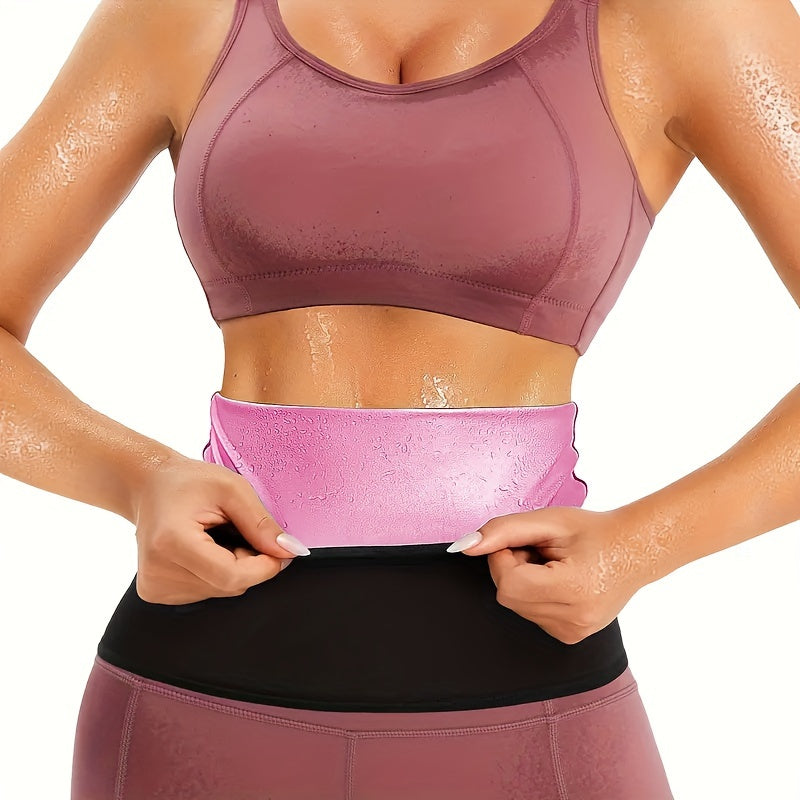 Women's Sauna Waist Belt for Shaping Compression Sweat-Wicking Fitness Training