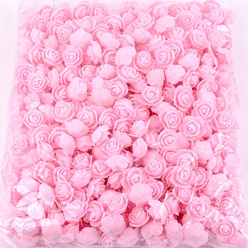 Artificial Foam Rose Flowers for Weddings Home Decor Scrapbooking Valentine's Day Gifts 50 Pack