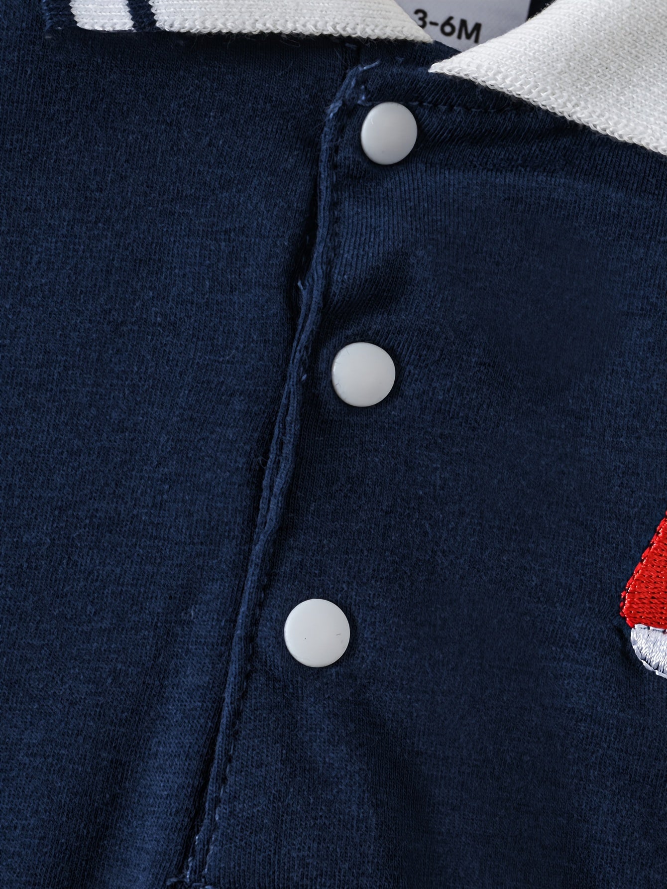 Baby Girls and Boys Summer Cotton Short Sleeve One-Piece and Crawler Suit with Half-Open Chest