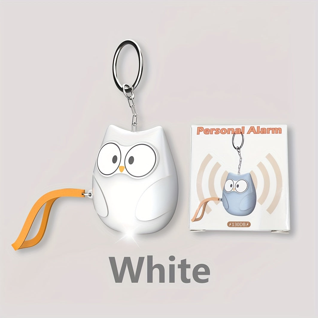 130dB Personal Safety Alarm for Women with LED Light Outdoor Self-Defense Security Siren