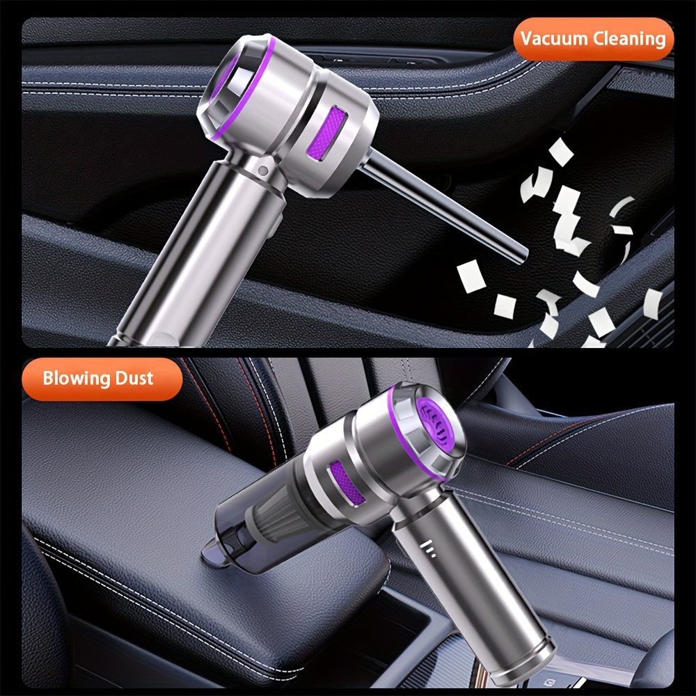 Aspiradora inalámbrica de mano con alta succión y carga USB