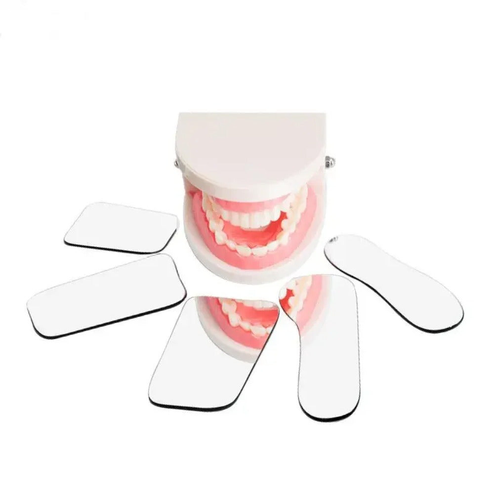 HD Orthodontic Intraoral Mirror with Reflective Glass Fog and Scratch Resistant for Dental Photography