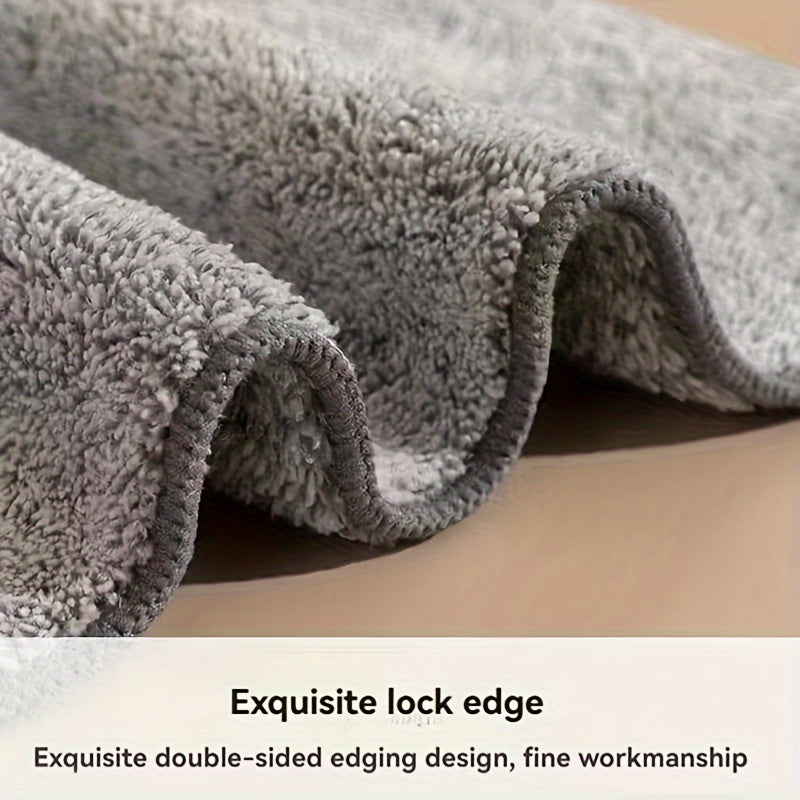 Bamboo Charcoal Cleaning Towels Set of 3 or 6 Ultra-Fine Absorbent Fiber Household Drying