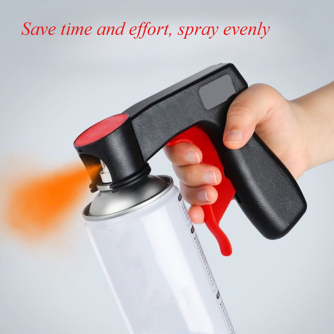 Paint Spray Gun Handle with Trigger Lock Collar for Car Repair Durable Handheld Tool