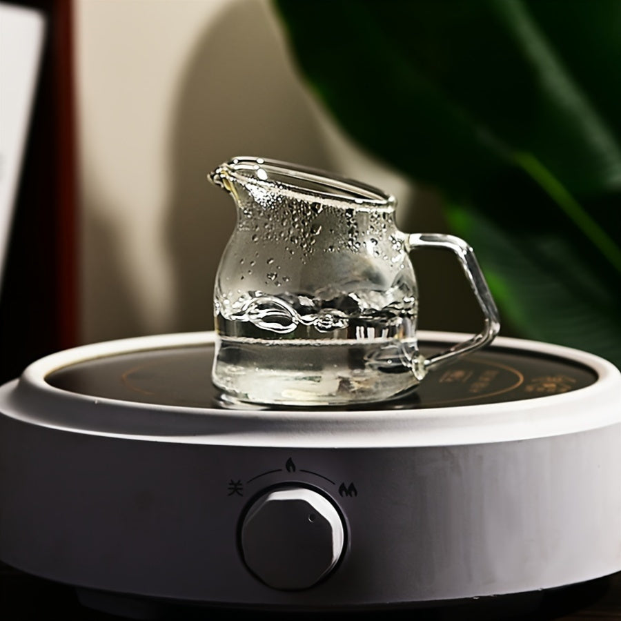 Kofe va souslar uchun mini shisha quyish idishi, faqat qo'lda yuvish, mikroto'lqinli pechda xavfsiz, oilaviy yig'ilishlar va Eid Al-Fitr bayramlari uchun mukammal.