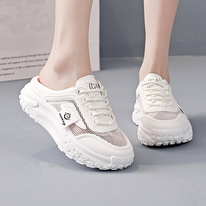 Women's Thick Sole Height-Increasing Outdoor Mesh Sandals Stylish Comfortable Casual Shoes
