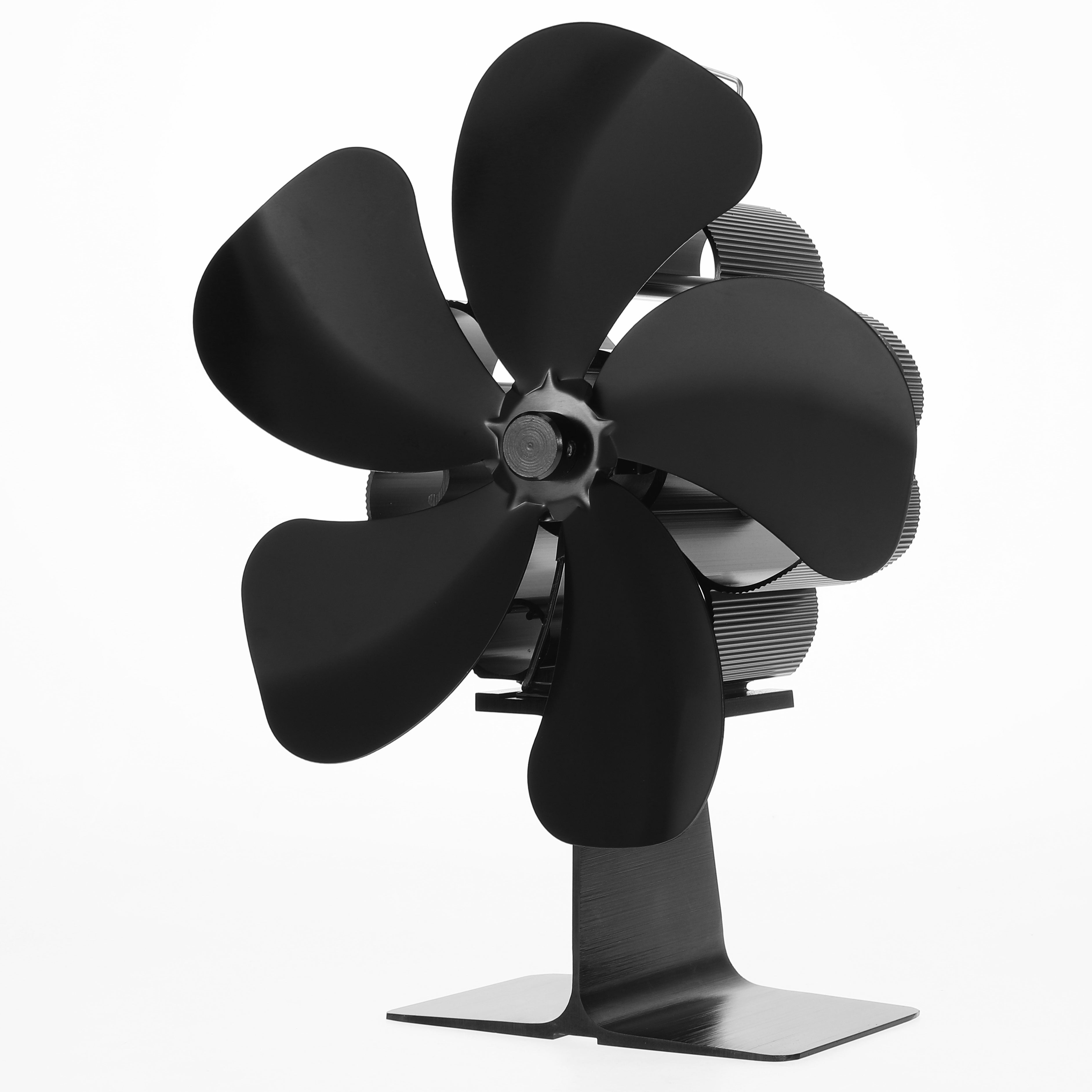 4-Blade Eco-Friendly Stove Fan for Wood Burning Stoves and Fireplaces