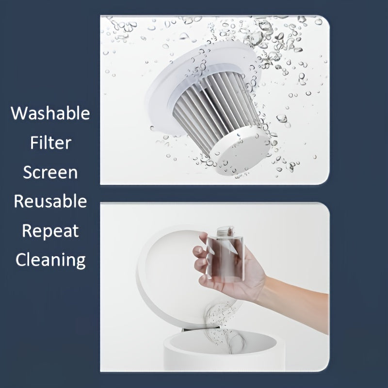 Aspiradora de mano con succión ciclónica de 3000PA, portátil para coche y uso en el hogar