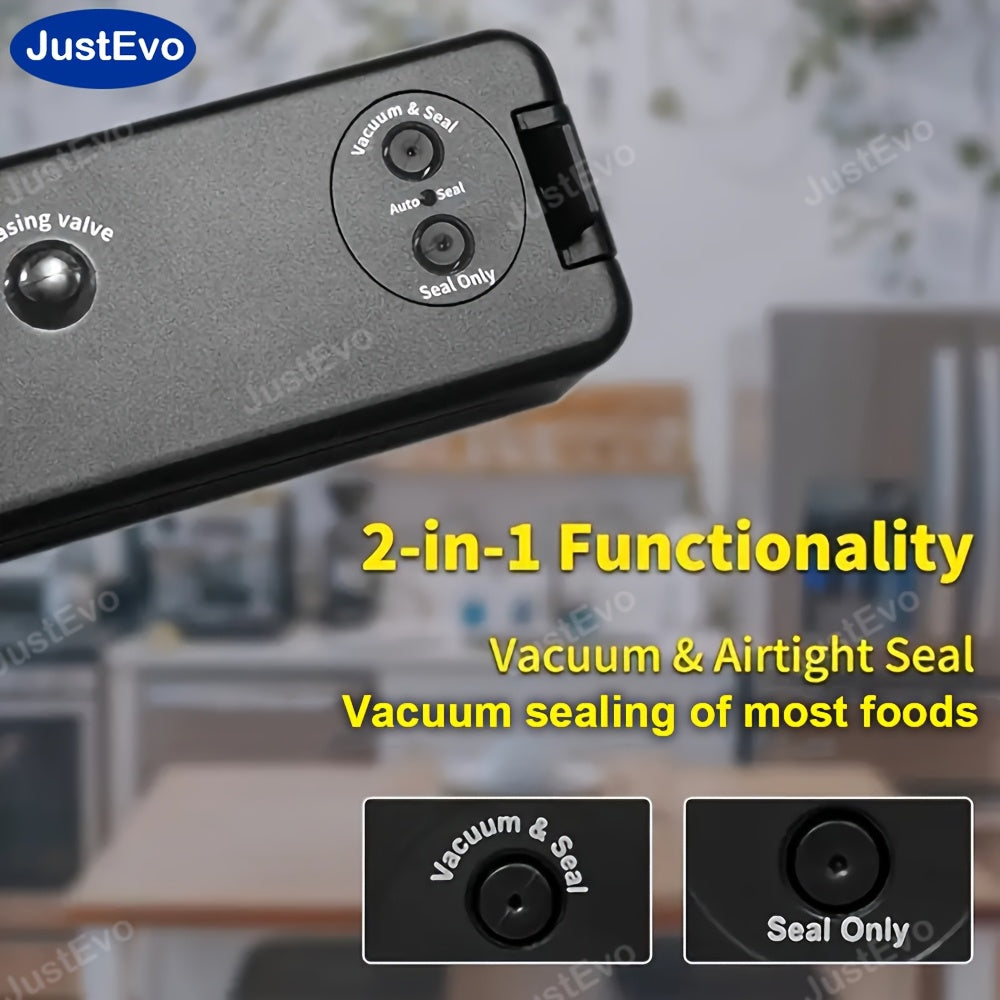 Автоматическая система герметизации воздуха для продуктов с мешками для сохранения свежести для закусок и хранения