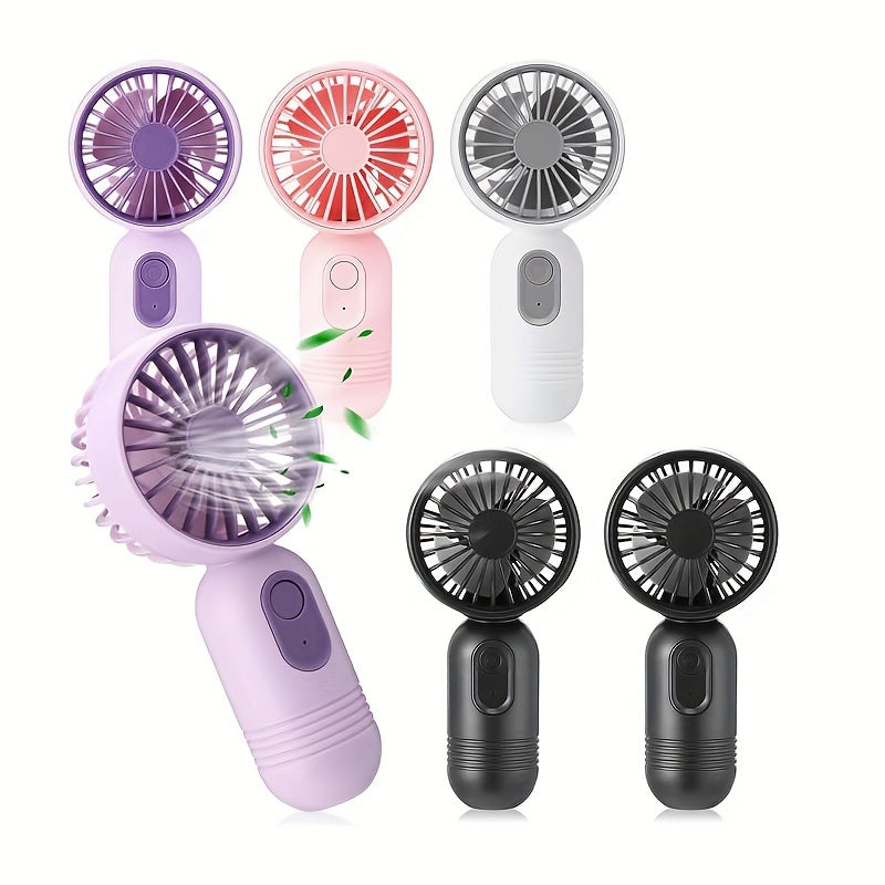 Rechargeable Handheld Portable Fan for Travel Desk Use Quiet Lightweight