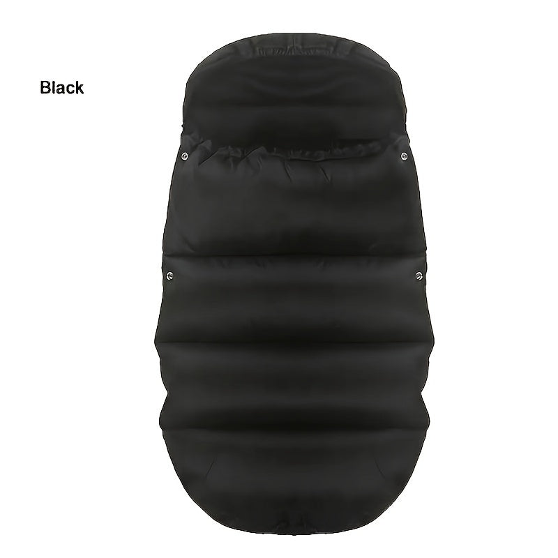 Winter Foot Warmer Mat with Reflective Strip Waterproof Hood and Anti-Slip Beads